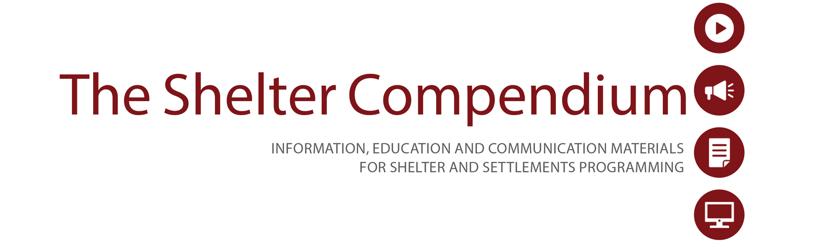 Shelter Compendium Banner